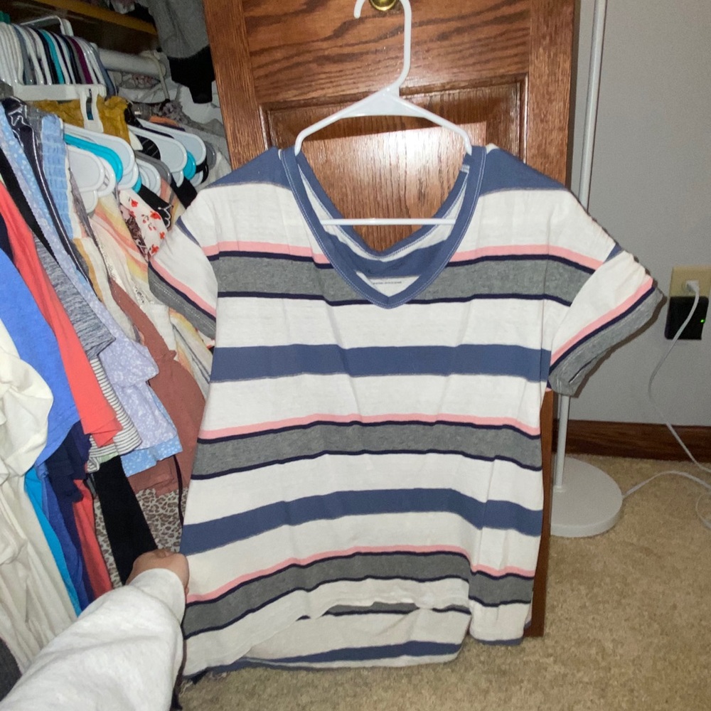 Mossimo Striped Oversized Shirt